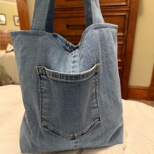 Denim Tote Bag